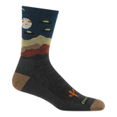 Men's Spaced Out Micro Crew Lightweight Hiking Socks