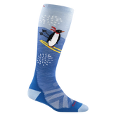 Kids Penguin Peak Over-the-Calf Midweight Ski & Snowboard Socks