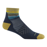 Men's Run Quarter Cushioned Ultra-Lightweight Running Socks