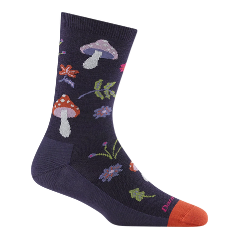 Women's Shroom Bloom Crew Lightweight Lifestyle Socks