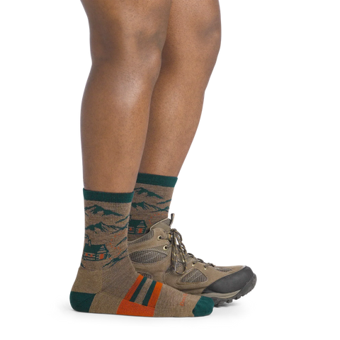 Men's Hike Hike Hut Micro Crew Midweight Hiking Socks-Last Chance