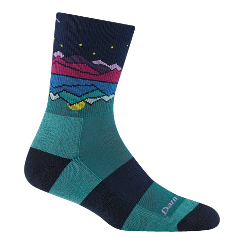 Women's Mirror Lake Micro Crew Midweight Hiking Socks