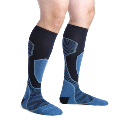 Men's Outer Limits Over-the-Calf Lightweight Ski & Snowboard Socks- Last Chance