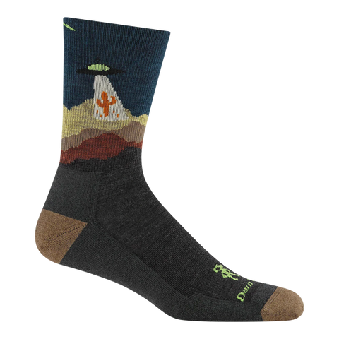 Men's Spaced Out Micro Crew Lightweight Hiking Socks