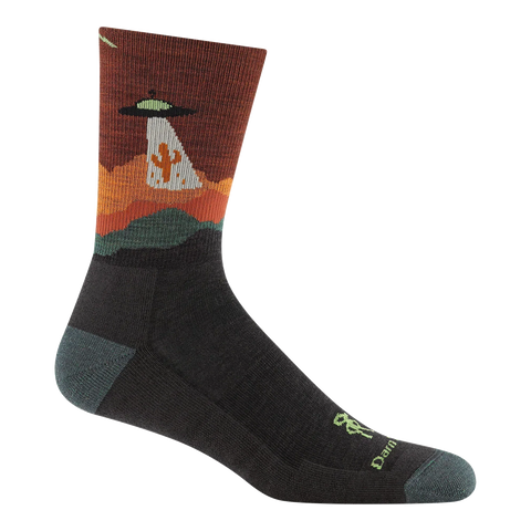Men's Spaced Out Micro Crew Lightweight Hiking Socks