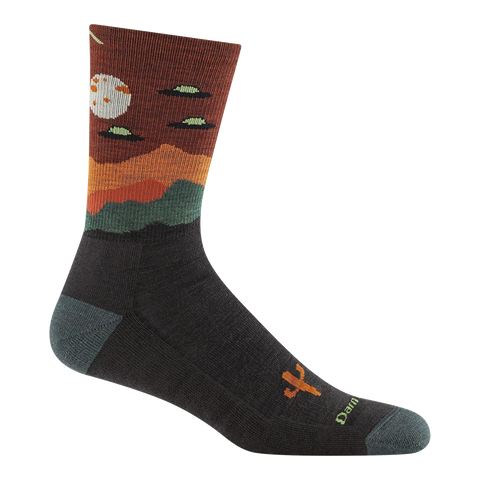 Men's Spaced Out Micro Crew Lightweight Hiking Socks