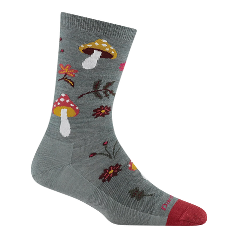 Women's Shroom Bloom Crew Lightweight Lifestyle Socks