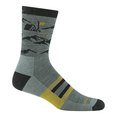 Men's Hike Hike Hut Micro Crew Midweight Hiking Socks-Last Chance