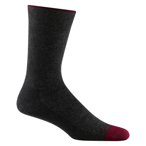 Men's Solid Crew Lightweight Lifestyle Socks